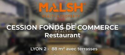 MALSH Realty & Property - Local commercial - Lyon 2° / Confluence - Lyon 2 - 1