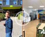 MALSH Realty & Property - visite-video-limonest-k-ouest-bureaux-a-louer-techlid-espaces-verts-communs-haut-de-gamme-rénovation-batiment
